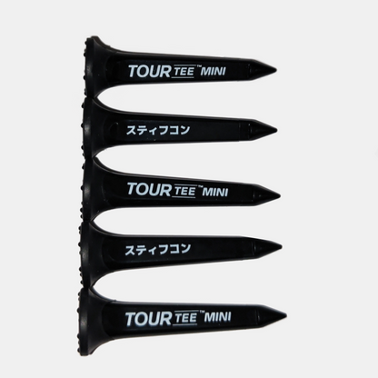 TOUR TEE MINI X STIFFCON 限定ブラック ツアーティーミニ X スティフコン ショートティー 黒5本入り