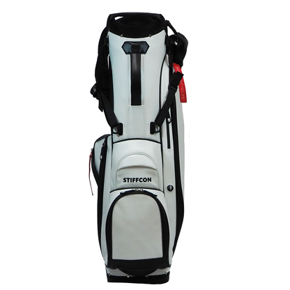 GOLF STAND BAG_PLAIN WHITE / スタンドキャディバッグ プレーンホワイト STIFFCON