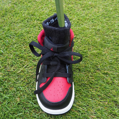 スニーカーパターカバー308/Jordan 1 Mid [BLK/VARSITY RED]