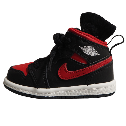スニーカーパターカバー313 /Jordan 1 Mid [Black/Varsity Red]