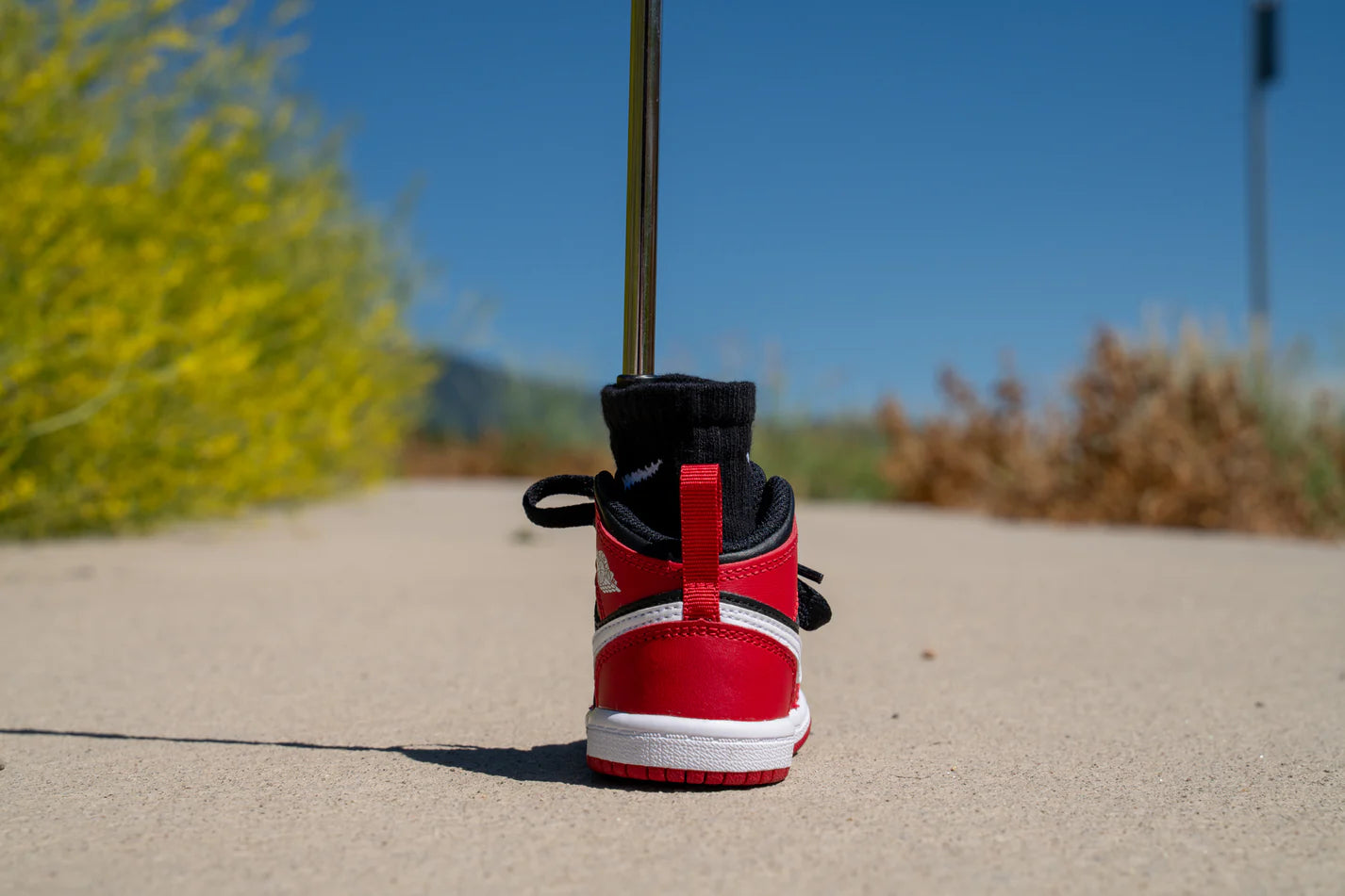 スニーカーパターカバー/Jordan 1 Mid [GYM RED 25]