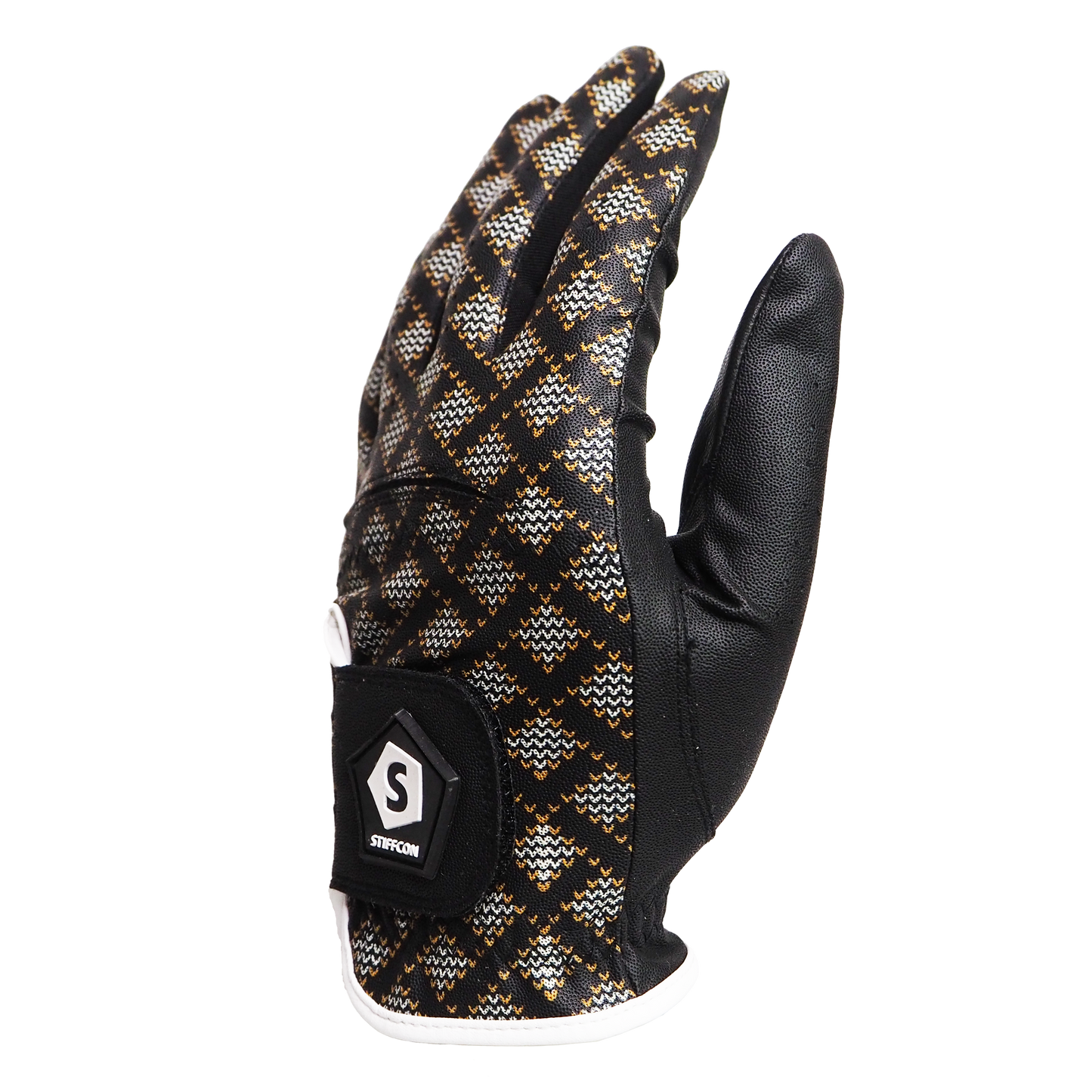 【SALE】CHEVRA HERRING BLACK レディースゴルフグローブ左手/両手 シェブラへリンブラック  V5 ヘリンボーン