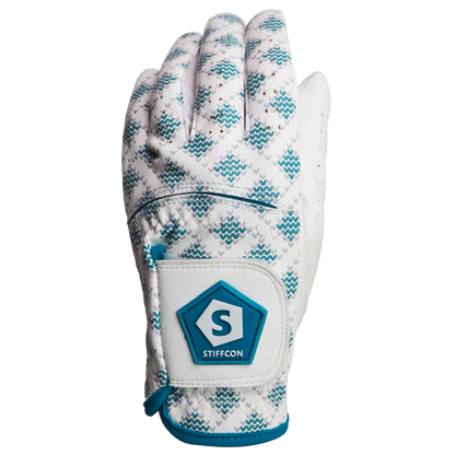 【SALE】CHEVRA HERRING TURQUOISE レディースゴルフグローブ左手/両手 シェブラへリンターコイズ  V5 ヘリンボーン