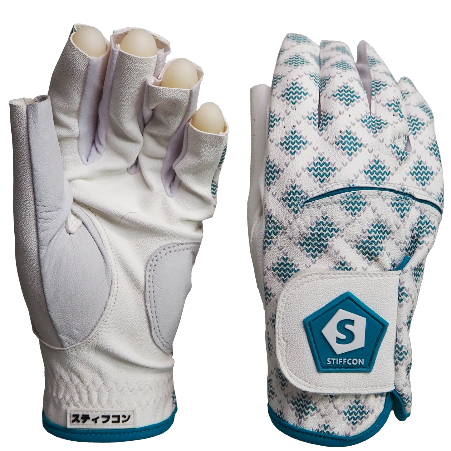 【SALE】CHEVRA HERRING TURQUOISE レディースゴルフグローブ左手/両手 シェブラへリンターコイズ  V5 ヘリンボーン