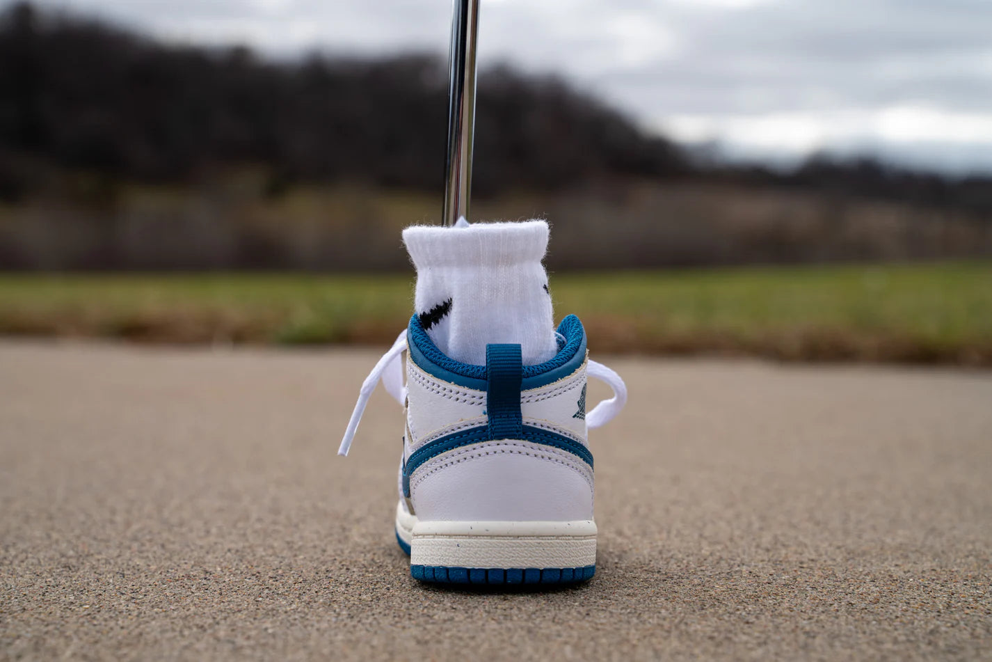 スニーカーパターカバー/Jordan 1 Mid SE [INDUSTRIAL BLUE SAIL]