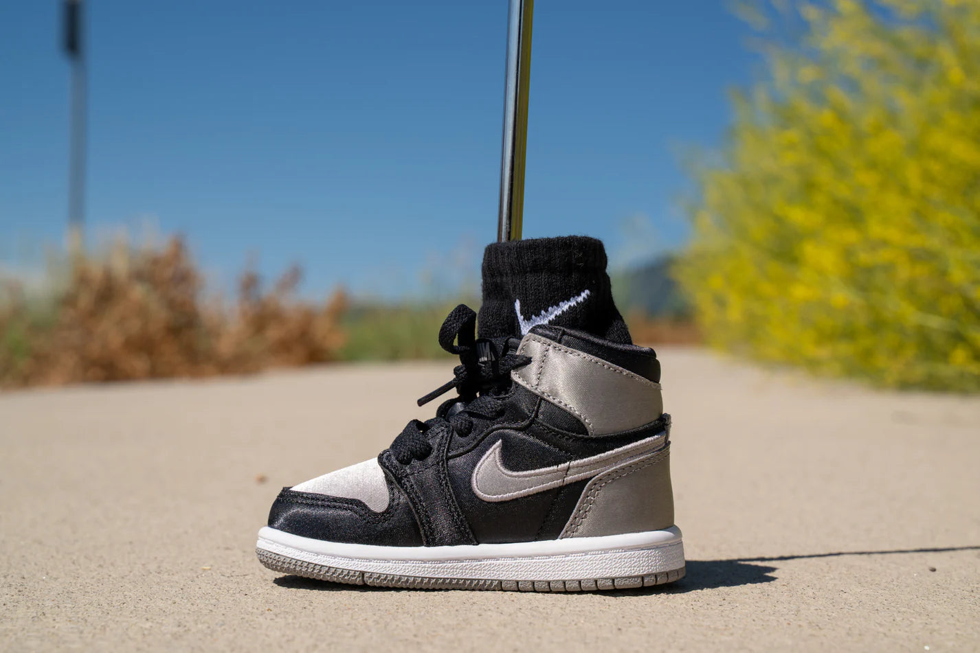 スニーカーパターカバー/Jordan 1 Retro High OG [MEDIUM GREY METALLIC]
