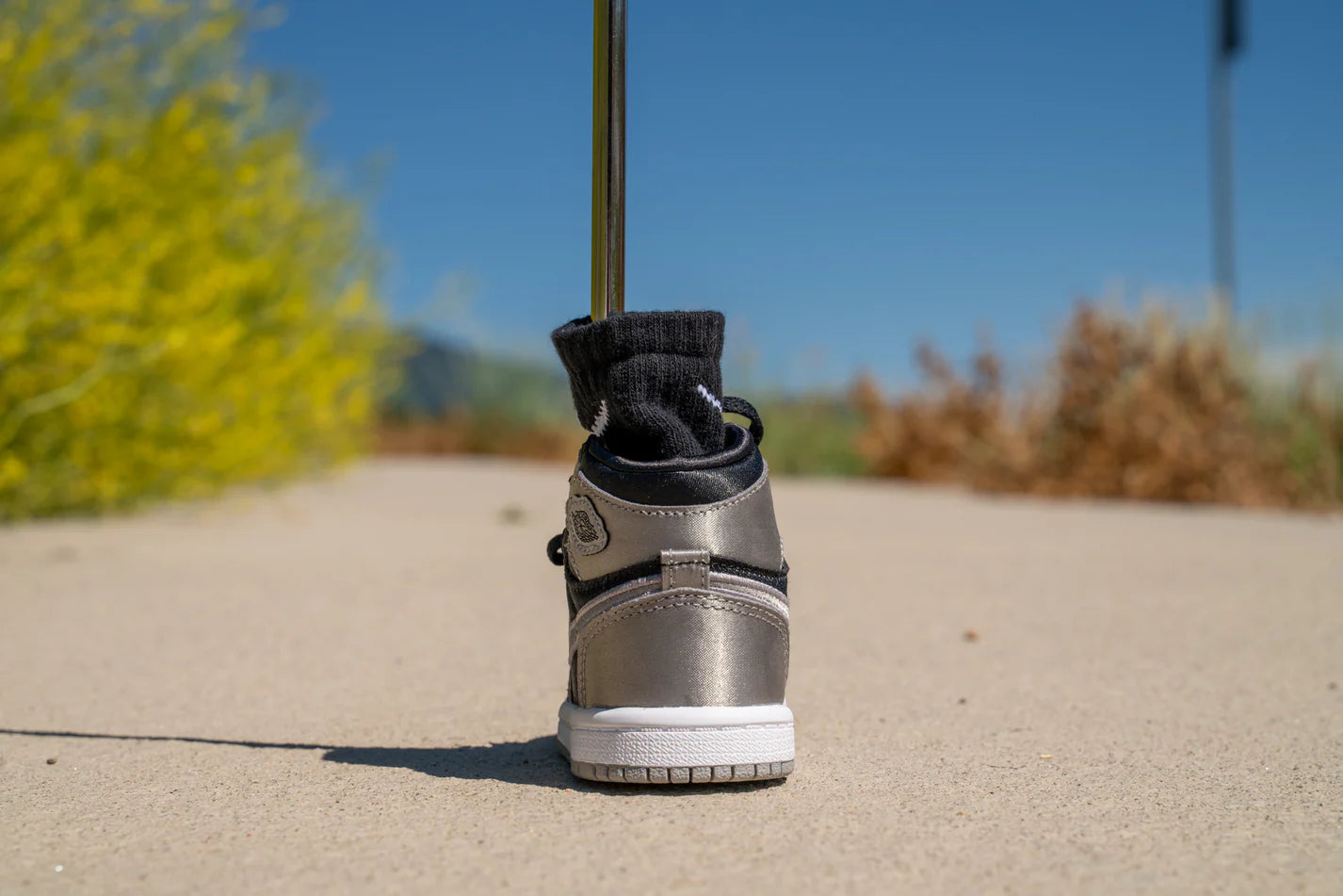 スニーカーパターカバー/Jordan 1 Retro High OG [MEDIUM GREY METALLIC]