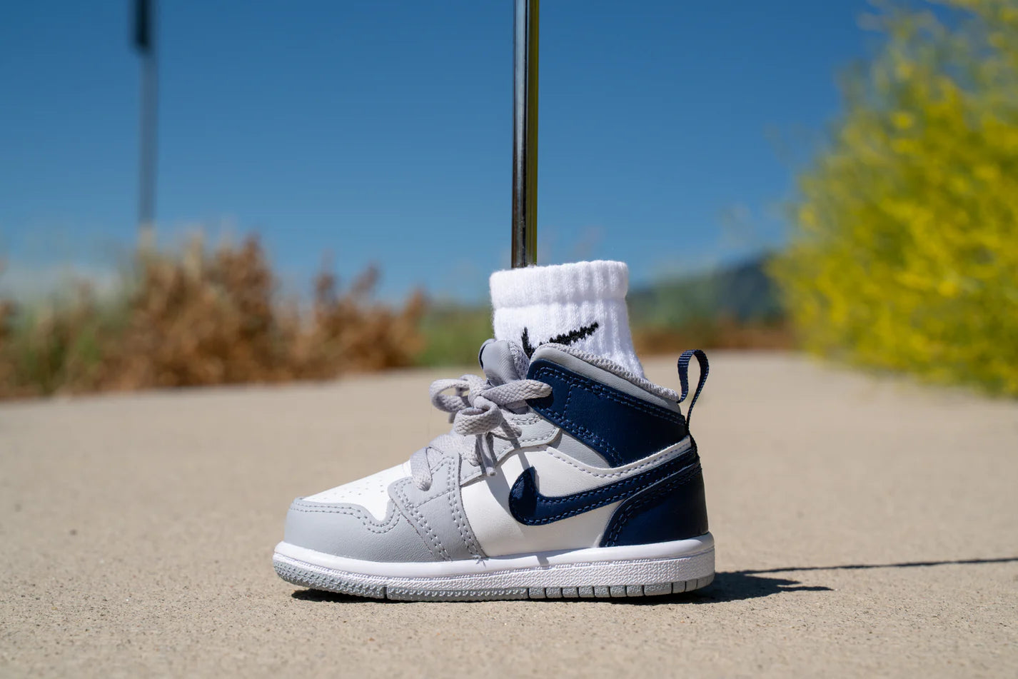 スニーカーパターカバー/Jordan 1 Mid [MIDNIGHT WOLF]