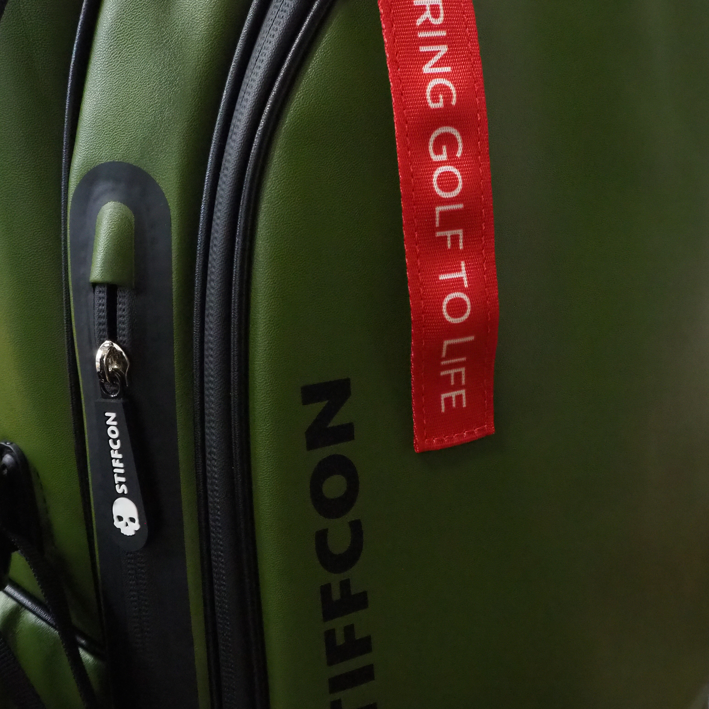 GOLF STAND BAG_OLIVE NOCTURNE / スタンドキャディバッグ オリーブノクターン STIFFCON