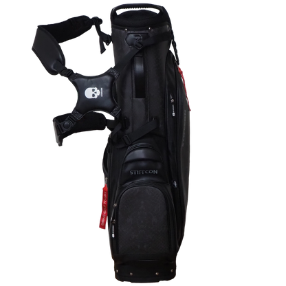 GOLF STAND BAG_OROCHI BLACK / スタンドキャディバッグ オロチブラック STIFFCON
