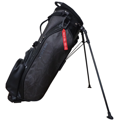 GOLF STAND BAG_OROCHI BLACK / スタンドキャディバッグ オロチブラック STIFFCON