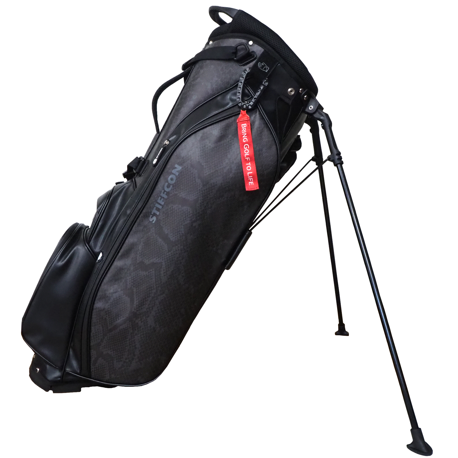 GOLF STAND BAG_OROCHI BLACK / スタンドキャディバッグ オロチ