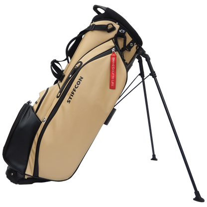 GOLF STAND BAG_CAFE AU LAIT / スタンドキャディバッグ カフェオレ STIFFCON