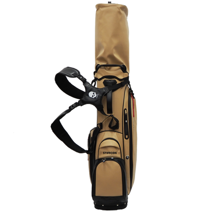 GOLF STAND BAG_PAISLEY BLACK / Stand Caddy Bag Paisley Black STIFFCON