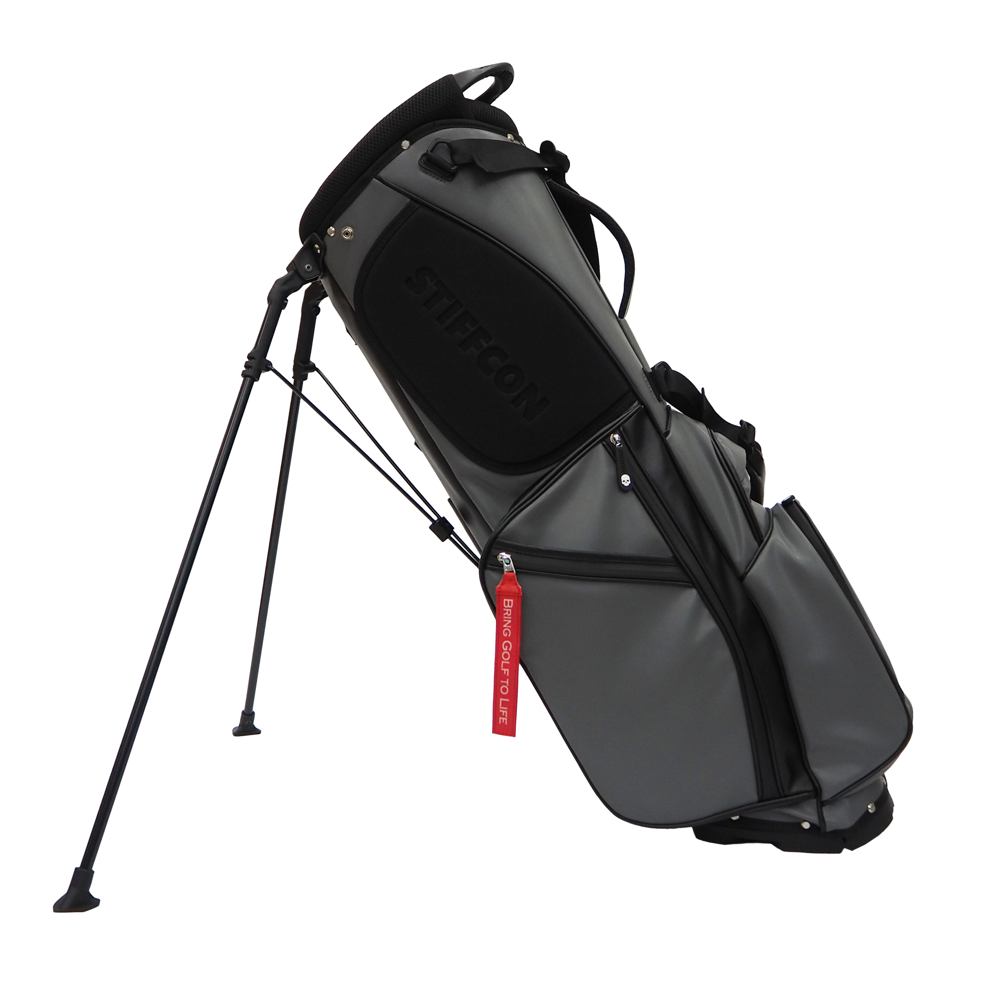 GOLF STAND BAG_PLAIN GRAY / スタンドキャディバッグ プレーングレイ GOLF STAND BAG_PLAIN GRAY / スタンドキャディバッグ プレーングレイ