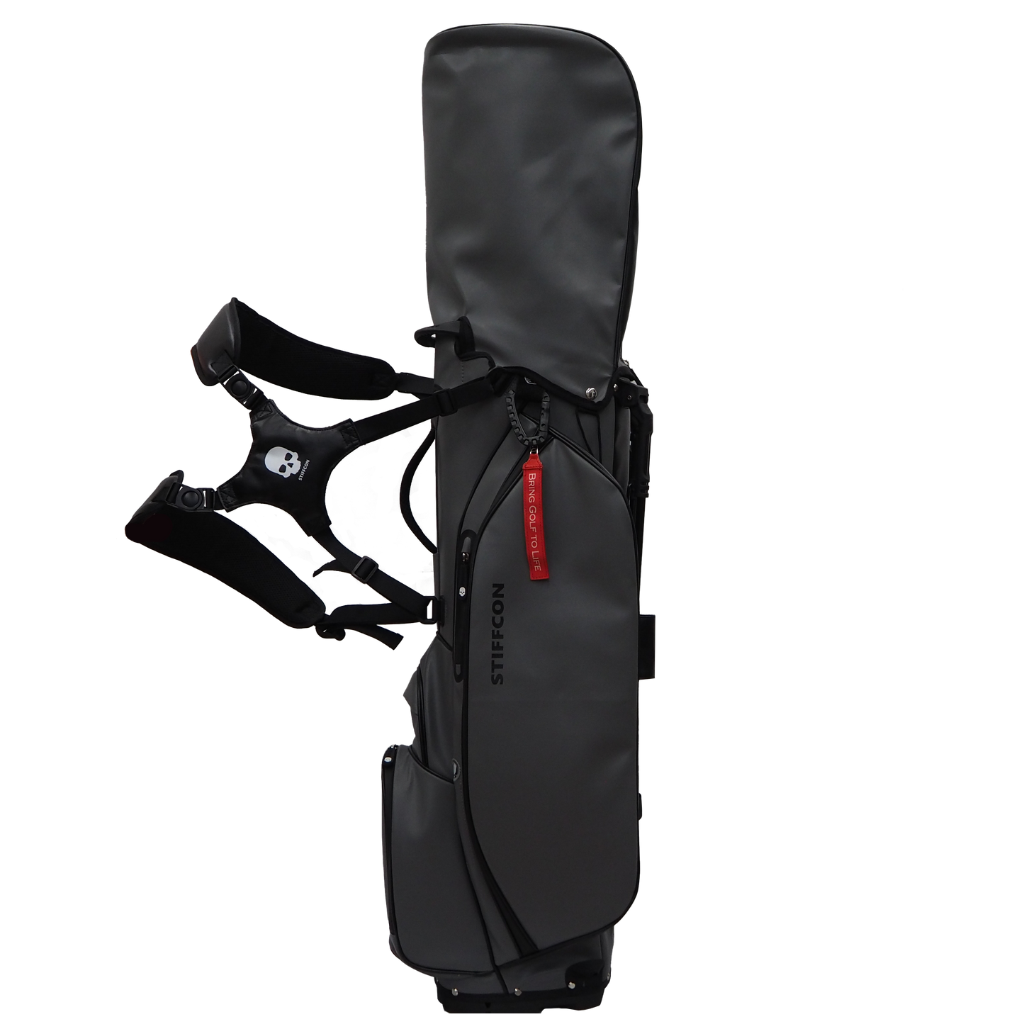 GOLF STAND BAG_PAISLEY BLACK / Stand Caddy Bag Paisley Black STIFFCON