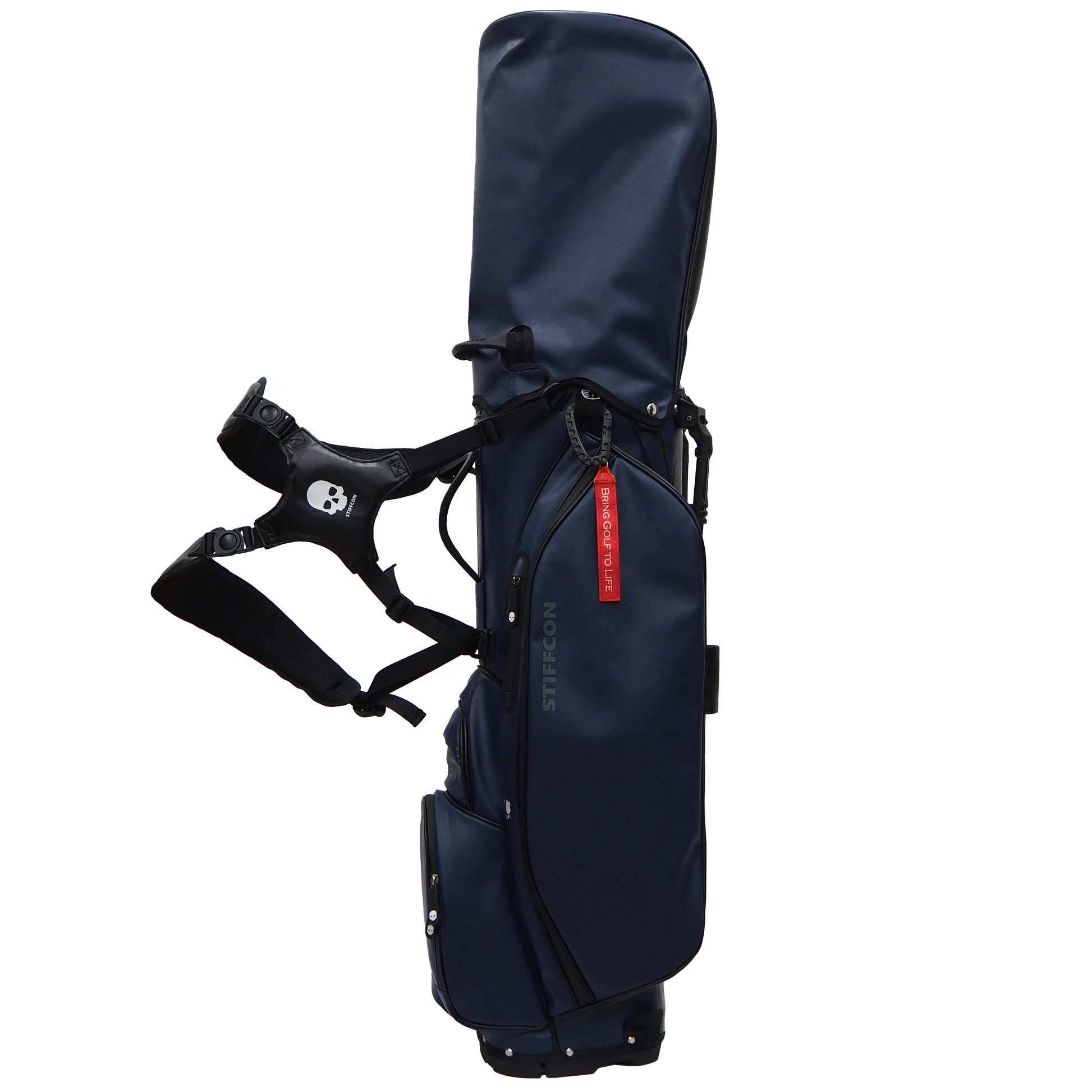 GOLF STAND BAG_PLAIN NAVY / スタンドキャディバッグ プレーン GOLF STAND BAG_PLAIN NAVY / スタンドキャディバッグ プレーン