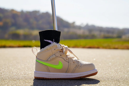 スニーカーパターカバー/Jordan 1 Mid Fleece Utility [PERAL BLUE LIME]
