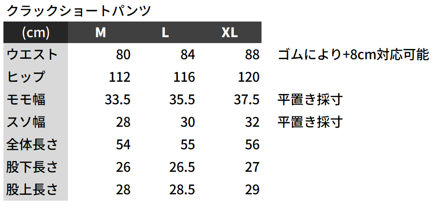 クラックショートパンツ crack short pants 短パン STIFFCON