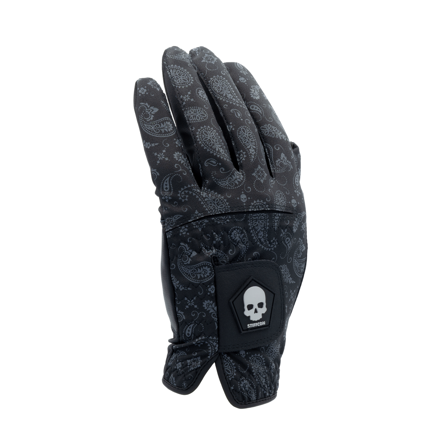 FLUO PAISLEY SKULL Women's two-handed golf gloves FLUO_Paisley Skull