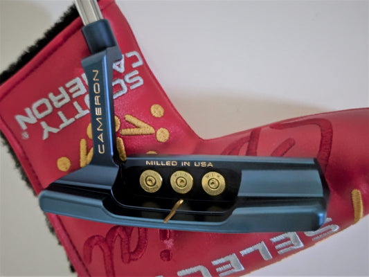 Equipped with live bullet rim! Scotty Cameron 33.5 inch putter blue PVD finish