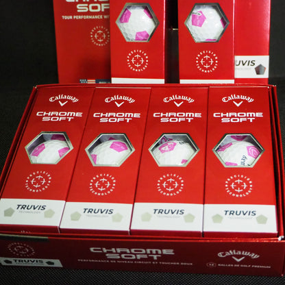 Pink x Callaway CHROMESOFT TRUVIS2022 Custom 1.5 dozen_CB103