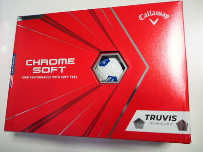 Custom Assortment 18 Balls x Callaway CHROMESOFT TRUVIS Custom 1.5 Dozen CAB502