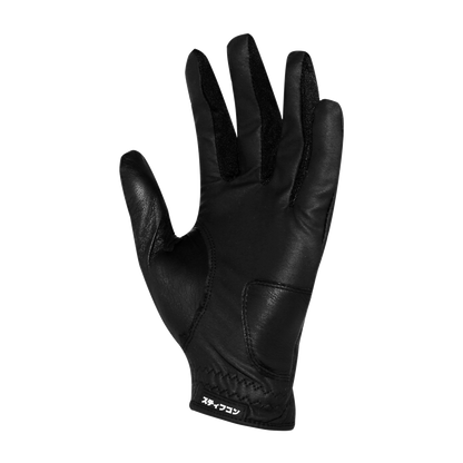 TULANG BLACK Ladies Bone Pattern Golf Glove Left Hand Touran Black